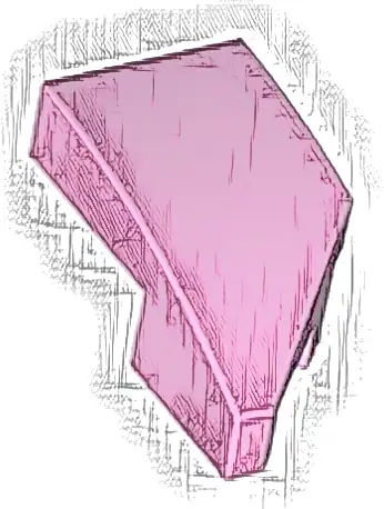 Wedge 2 x 1 x 2/3 Left