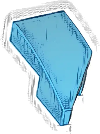 Wedge 2 x 1 x 2/3 Left