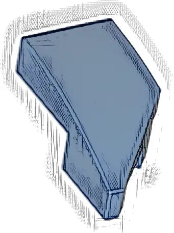 Wedge 2 x 1 x 2/3 Left