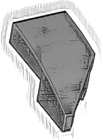 Wedge 2 x 1 x 2/3 Left