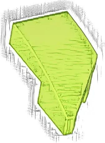 Wedge 2 x 1 x 2/3 Left