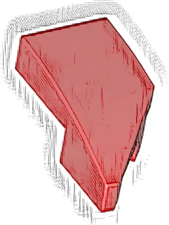 Wedge 2 x 1 x 2/3 Left