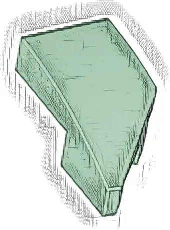 Wedge 2 x 1 x 2/3 Left