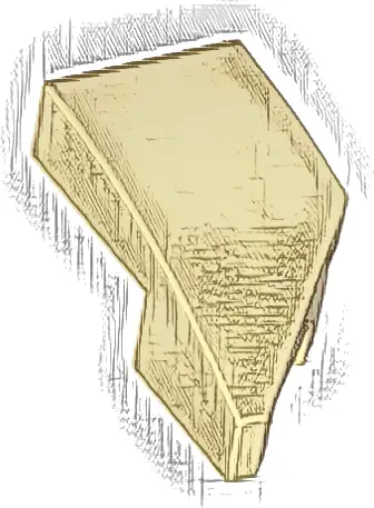 Wedge 2 x 1 x 2/3 Left