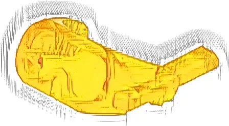 Minifigure, Visor Scuba Diver Mask