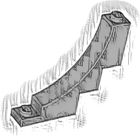 Arch 1 x 5 x 4 Inverted