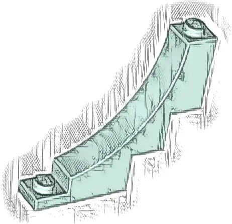 Arch 1 x 5 x 4 Inverted