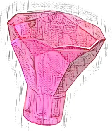 Rock 1 x 1 Jewel 24 Facet