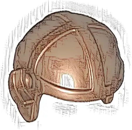 Minifigure, Headgear Cap, Aviator