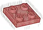 Część LEGO® 3022 Płytka 2 x 2