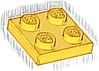 Część LEGO® 3022 Płytka 2 x 2