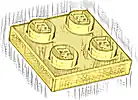 Część LEGO® 3022 Płytka 2 x 2