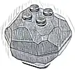 Rock 4 x 4 Octagonal Boulder (30293 / 30294)
