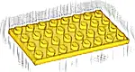 Część LEGO® 3035 Płytka 4 x 8