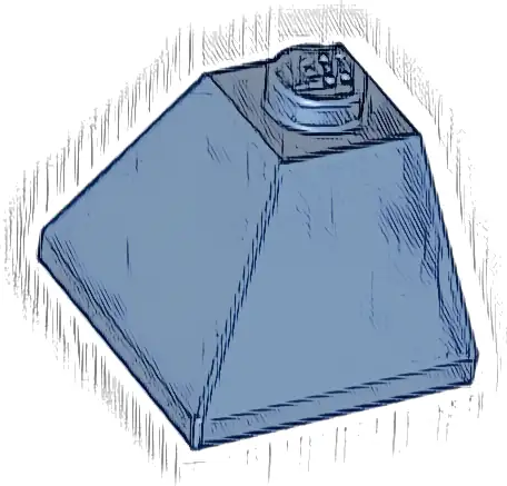 Slope 45 2 x 2 Double Convex Corner