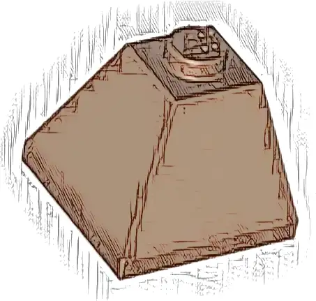 Slope 45 2 x 2 Double Convex Corner