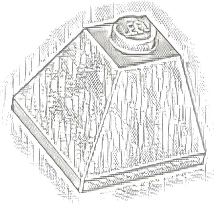 Slope 45 2 x 2 Double Convex Corner