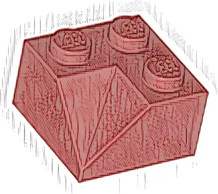 Slope 45 2 x 2 Double Concave