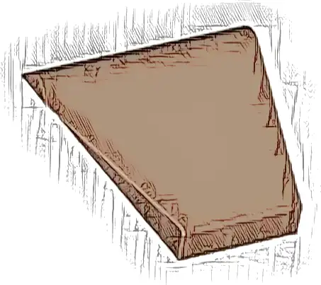 Slope 45 2 x 1 Double / Inverted with Bottom Stud Holder