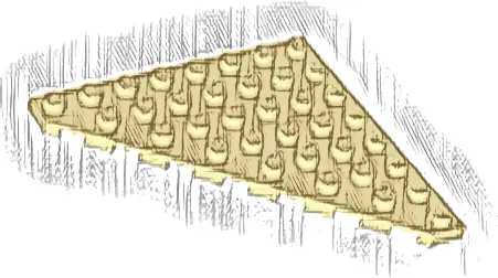 Wedge, Plate 8 x 8 Cut Corner