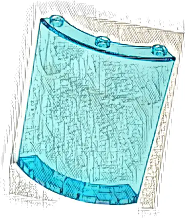 Cylinder Quarter 4 x 4 x 6