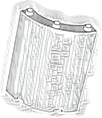 Cylinder Quarter 4 x 4 x 6