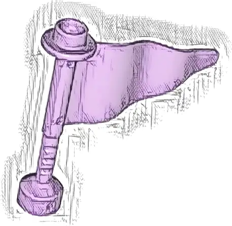 Duplo Flag Wavy 3 x 4 with Post