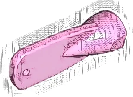 Minifigure, Utensil Oar / Paddle Head