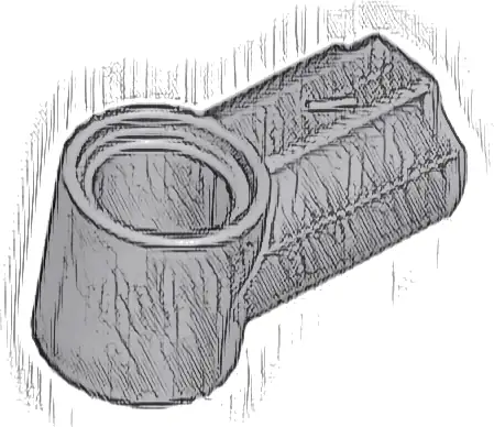 Technic, Axle and Pin Connector Angled #1