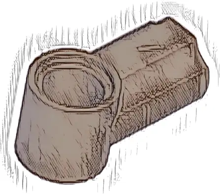 Technic, Axle and Pin Connector Angled #1