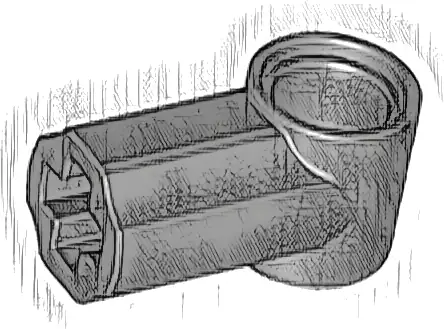 Technic, Axle and Pin Connector Angled #1