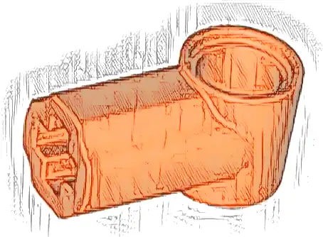 Technic, Axle and Pin Connector Angled #1