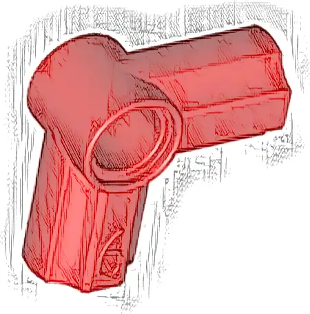 Technic, Axle and Pin Connector Angled #6 - 90 degrees