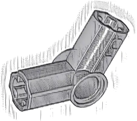 Technic, Axle and Pin Connector Angled #5 - 112.5 degrees