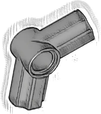 Technic, Axle and Pin Connector Angled #5 - 112.5 degrees