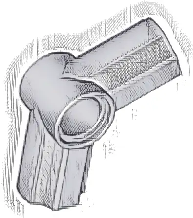 Technic, Axle and Pin Connector Angled #5 - 112.5 degrees