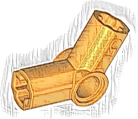 Technic, Axle and Pin Connector Angled #5 - 112.5 degrees