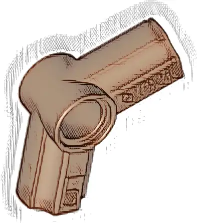 Technic, Axle and Pin Connector Angled #5 - 112.5 degrees