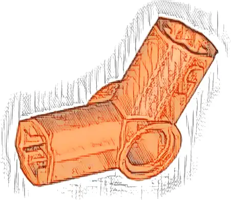 Technic, Axle and Pin Connector Angled #5 - 112.5 degrees