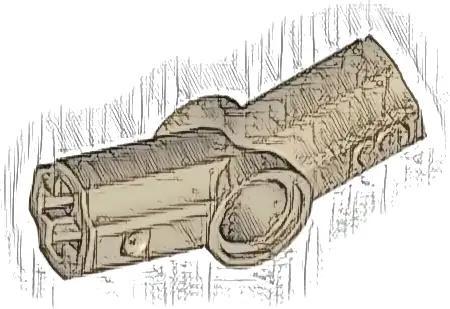 Technic, Axle and Pin Connector Angled #3 - 157.5 degrees