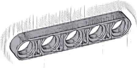 Technic, Liftarm Thin 1 x 5