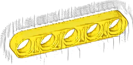 Technic, Liftarm Thin 1 x 5