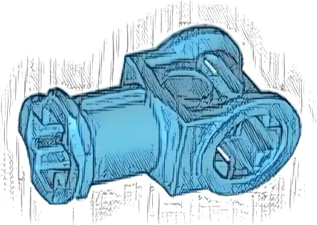 Technic, Axle Connector with Axle Hole