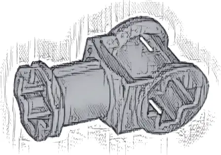 Technic, Axle Connector with Axle Hole