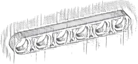 Technic, Liftarm Thin 1 x 6