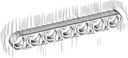 Technic, Liftarm Thin 1 x 7