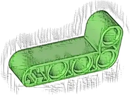Technic, Liftarm, Modified Bent Thick L-Shape 2 x 4