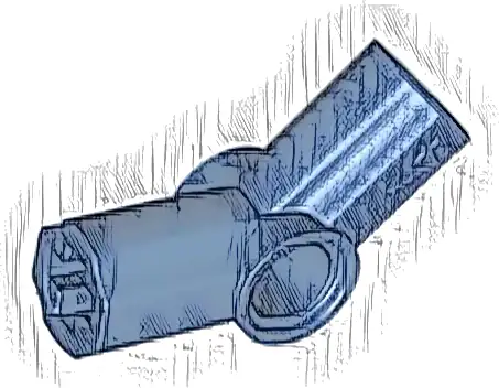 Technic, Axle and Pin Connector Angled #4 - 135 degrees