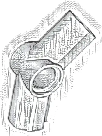 Technic, Axle and Pin Connector Angled #4 - 135 degrees