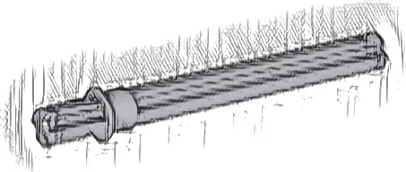 Technic, Axle  5.5L with Stop